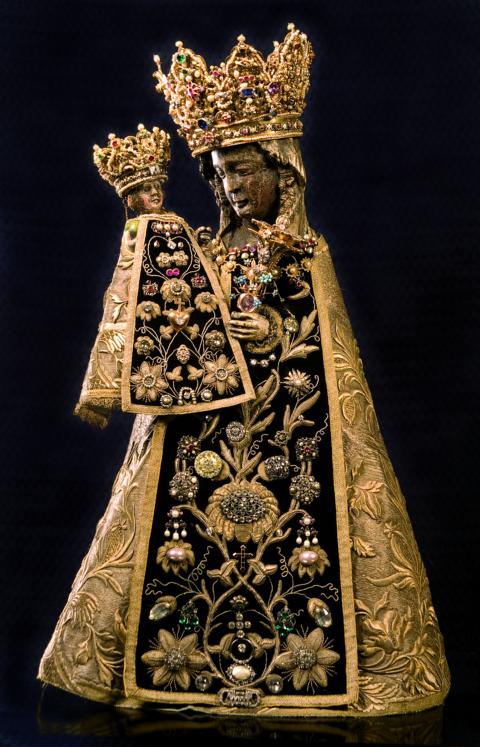 Gnadenbild der Schwarzen Madonna von Altötting