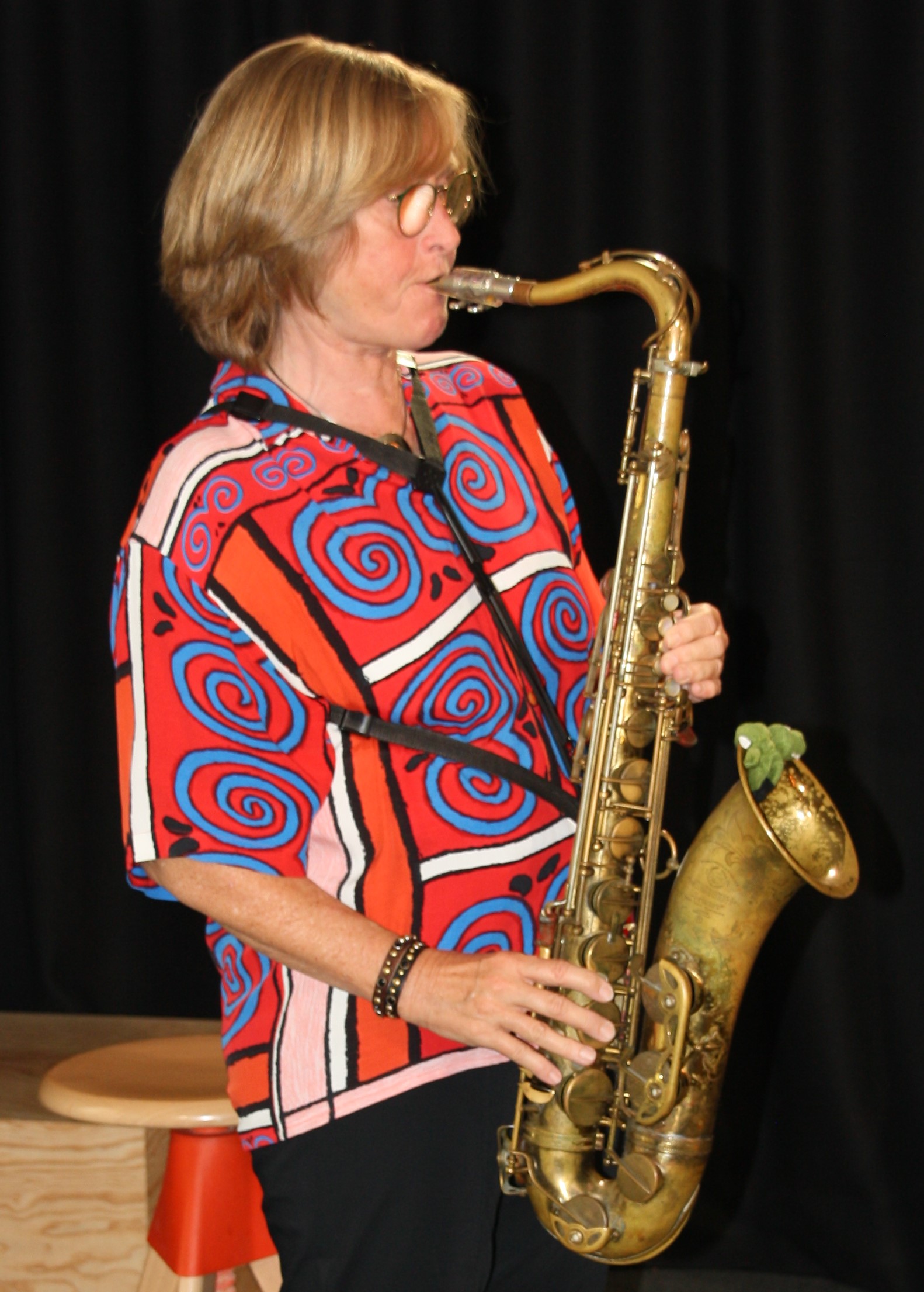 Die Musikerin Gabriele Wahlbrink (Foto: Horst Valder).